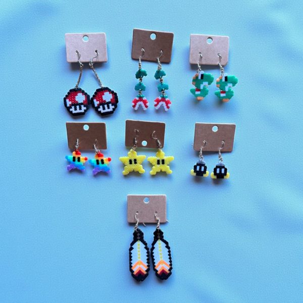 Boucles d’oreilles Mario