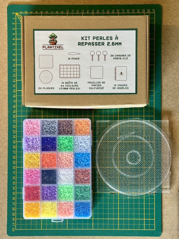 Kit mini perles à repasser (2.6mm)