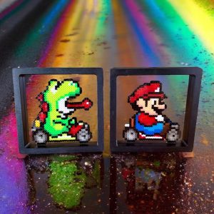Tableau flottant Mario Kart