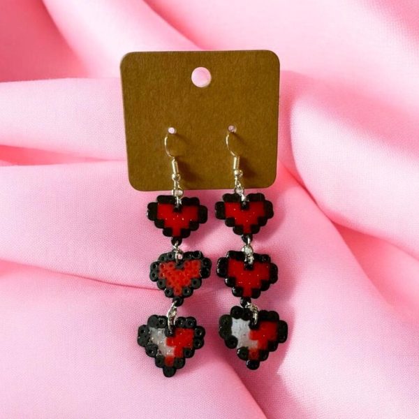 Boucles d'oreilles cœurs