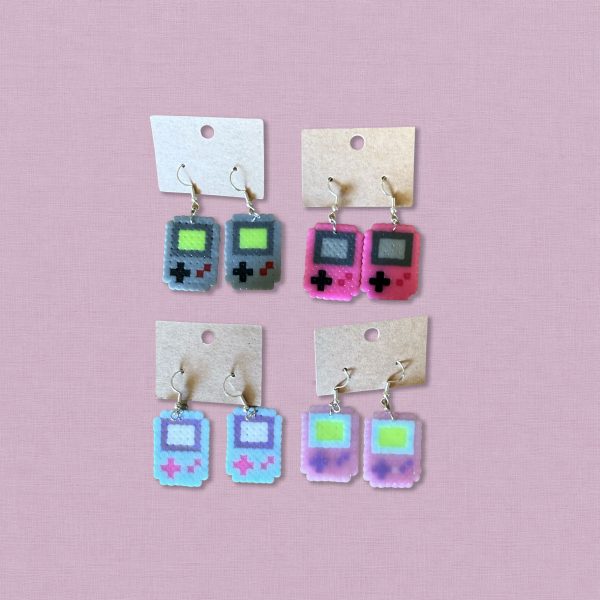 Boucles d’oreilles Gameboy